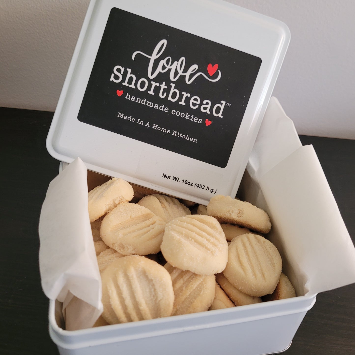 Shortbread Cookie Tin